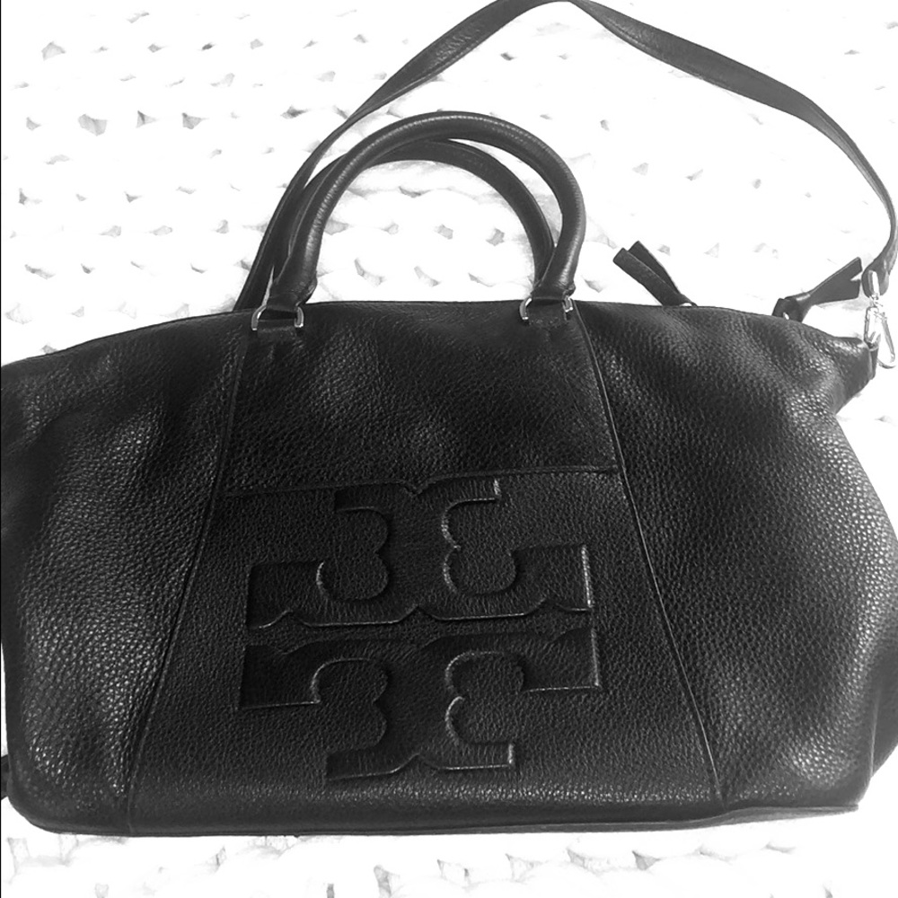 Tory Burch Bombe T medium slouchy Satchel